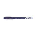 Pilot Frixion Fineliner Pen Erasable 1.3mm Tip Blue Ref 4902505560507 [Pack 12] 155212