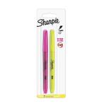 Sharpie Accent Pocket Highlighters Chisel Tip Assorted Fluorescent Ref S0907190 [Pack 2]  156418