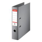 Esselte FSC No. 1 Power Lever Arch File PP Slotted 75mm Spine A4 Grey Ref 811380 [Pack 10] 159537