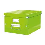 Leitz Click & Store Collapsible Storage Box Medium For A4 Green Ref 60440054 160950