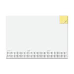 Sigel Desk Paper Pad Memo And Calendar 595x410mm White Ref HO490 164314