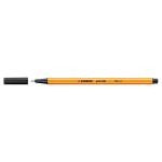 Stabilo Point 88 Fineliner Pen 0.4mm Line Black Ref 88/46 [Pack 10] 165567