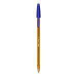 Bic Cristal Original Ballpoint Pen Fine 0.8mm Tip Blue Ref 872730 [Pack 50] 169145
