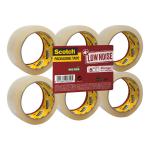 Scotch Packaging Tape Low Noise 50mmx66m Clear Ref 3120CT [Pack 6] 195707