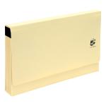 5 Star Office De Luxe Expanding File 19 Pockets A-Z Foolscap Cardboard Cover Buff 297234