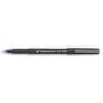 5 Star Office Rollerball Pen Fine 0.5mm Tip 0.3mm Line Blue [Pack 12] 330208