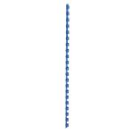 5 Star Office Binding Combs Plastic 21 Ring 45 Sheets A4 8mm Blue [Pack 100] 330712