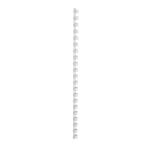 5 Star Office Binding Combs Plastic 21 Ring 65 Sheets A4 10mm White [Pack 100] 330739