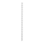 5 Star Office Binding Combs Plastic 21 Ring 95 Sheets A4 12mm White [Pack 100] 330771