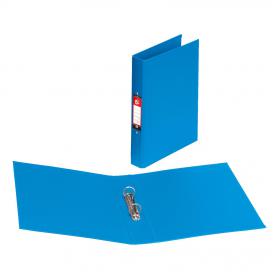 5 Star Office Ring Binder 2 O-Ring Size 25mm Polypropylene A4 Blue [Pack 10] 340298