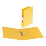 5 Star Office Ring Binder 2 O-Ring Size 25mm Polypropylene A4 Yellow [Pack 10] 340328