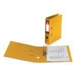 5 Star Office Lever Arch File Polypropylene Capacity 70mm A4 Yellow [Pack 10] 340379