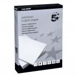5 Star Elite Premium Copier Paper Smooth Ream-Wrapped 80gsm A4 White [500 Sheets] 340387