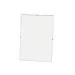 5 Star Office Clip Frame Plastic Front for Wall-mounting Back-loading A4 297x210mm Clear 357756