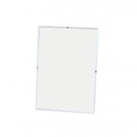 5 Star Office Clip Frame Plastic Front for Wall-mounting Back-loading A4 297x210mm Clear 357756