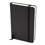 Silvine Executive Soft Feel Notebook 80gsm Ruled with Marker Ribbon 160pp A4 Black Ref 198BK 391158