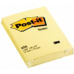 Post-it Notes 51 x 76mm Canary Yellow (Pack of 12) 656Y 3M01418