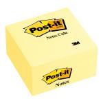 Post-it Note Cube 76x76mm Canary Yellow 450 Sheets 636B 3M23162