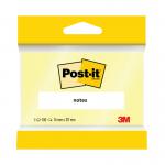 Post-it 76 x 127mm Canary Yellow Notes (Pack of 12) 6830Y 3M23460