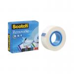 Scotch Removable Magic Tape 811 19mm x 33m 8111933 3M66228