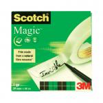 Scotch Magic Tape 810 Solvent-Free 19mmx66m Transparent 8101966 3M66726