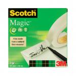 Scotch Magic Tape 810 Solvent-Free 25mmx66m Transparent 8102566 3M66740