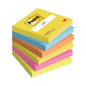 Post-it Notes 76 x 76mm Energy Colours (Pack of 6) 654TF 3M87123