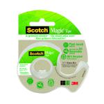 Scotch Magic Tape 19mmx20m Single Roll W/Recycled Dispenser 7100082821 3M98245