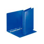 Esselte FSC Presentation Ring Binder Polypropylene 4 D-Ring 25mm A4 Blue Ref 49732 [Pack 10] 400181