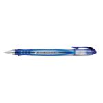 5 Star Office Grip Ball Pen Medium 1.0mm Tip 0.4mm Line Blue [Pack 20] 423601