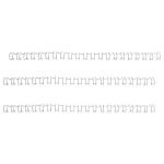 GBC Binding Wire Elements 21 Loop 55 Sheets 6mm for A4 Silver Ref IB160431 [Pack 100] 445494