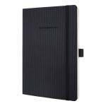 Sigel Conceptum Notebook Soft Cover 80gsm Ruled and Numbered 194pp PEFC A5 Black Ref CO321 449686