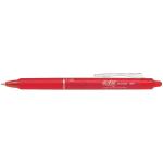 Pilot FriXion Clicker Rollerball Pen Retractable Erasable 0.7 Tip 0.35mm Line Red Ref 229101202 [Pack 12]