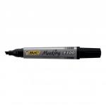 BIC Marking 2300 Permanent Marker Chisel Tip 3.7-5.5mm Line Black Ref 820926 [Pack 12] 490537