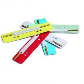 Durable Flexi Filing Strip Fasteners for 60mm and 80mm Assorted Colours Ref 6910/00 [Pack 25] 50314X