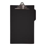 5 Star Office Clipboard PVC Finish Heavy Duty Foolscap Black 536536