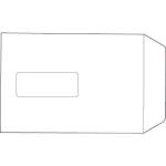 5 Star Value Envelopes Pocket Press Seal Window 100gsm White C5 229x162mm [Pack 500] 553258