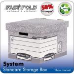 Bankers Box by Fellowes System Standard Storage Box Foolscap FSC Ref 00810-FF [Pack 10] 575382