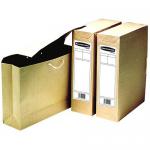 Bankers Box by Fellowes Basics Storage Bag File Foolscap W101xD254xH356mm Ref 00110 [Pack 25] 624924