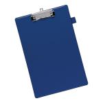 5 Star Office Standard Clipboard with PVC Cover Foolscap Blue 913640