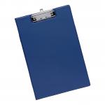 5 Star Office Fold-over Clipboard with Front Pocket Foolscap Blue 913675