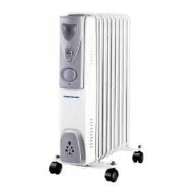 2kW 9 Fin Oil Filled Radiator White Ref HG01188 914964