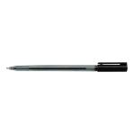 5 Star Elite Ball Pen Medium 1.0mm Tip 0.5mm Line Black [Pack 20] 938012