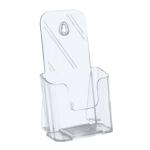 5 Star Office Literature Holder Slanted 1/3 A4 Clear  938578