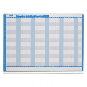 Sasco Perpetual Year Planner 915x610mm