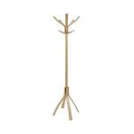 Alba Cafe Coat Stand 550x550x1760mm Dark Wood PMCAFE ALB01141