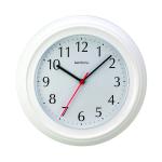 Acctim Wycombe Wall Clock White 21412 ANG21412