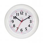 Acctim Wexham 24 Hour Plastic Wall Clock White 21862 ANG21862