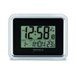 Acctim Delta Radio Controlled Digital Clock Silver/White 74573 ANG74467