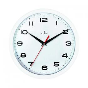 Acctim Aylesbury Wall Clock White 92/301 ANG92301